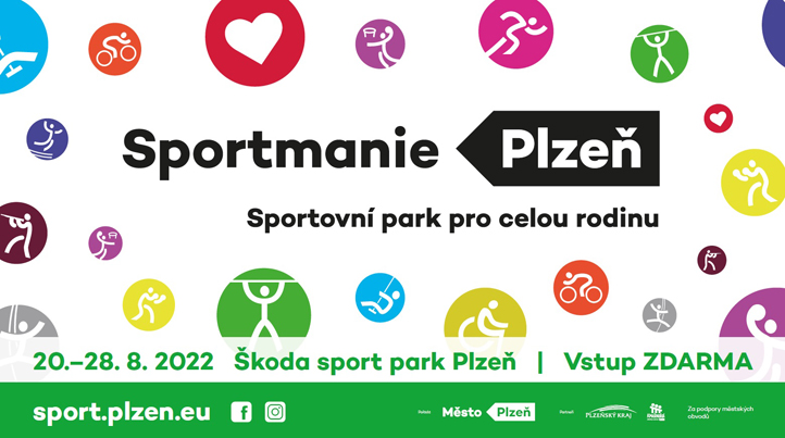 Už zítra startuje Sportmanie Plzeň 2022. V sobotu 28.8. proběhne Den s MO Plzeň 3.