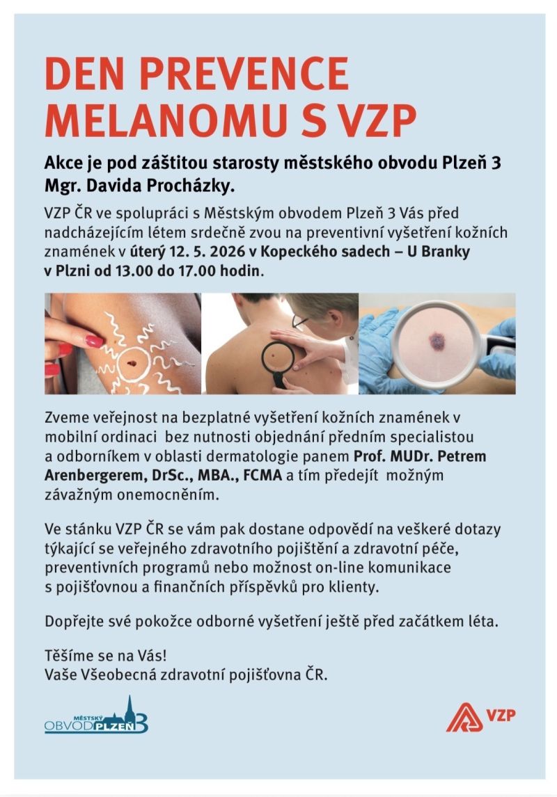 Den prevence melanomu s&nbsp;VZP