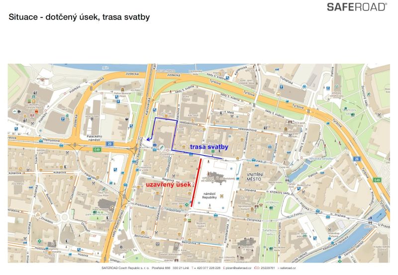 Objízdná trasa Objízdná trasa