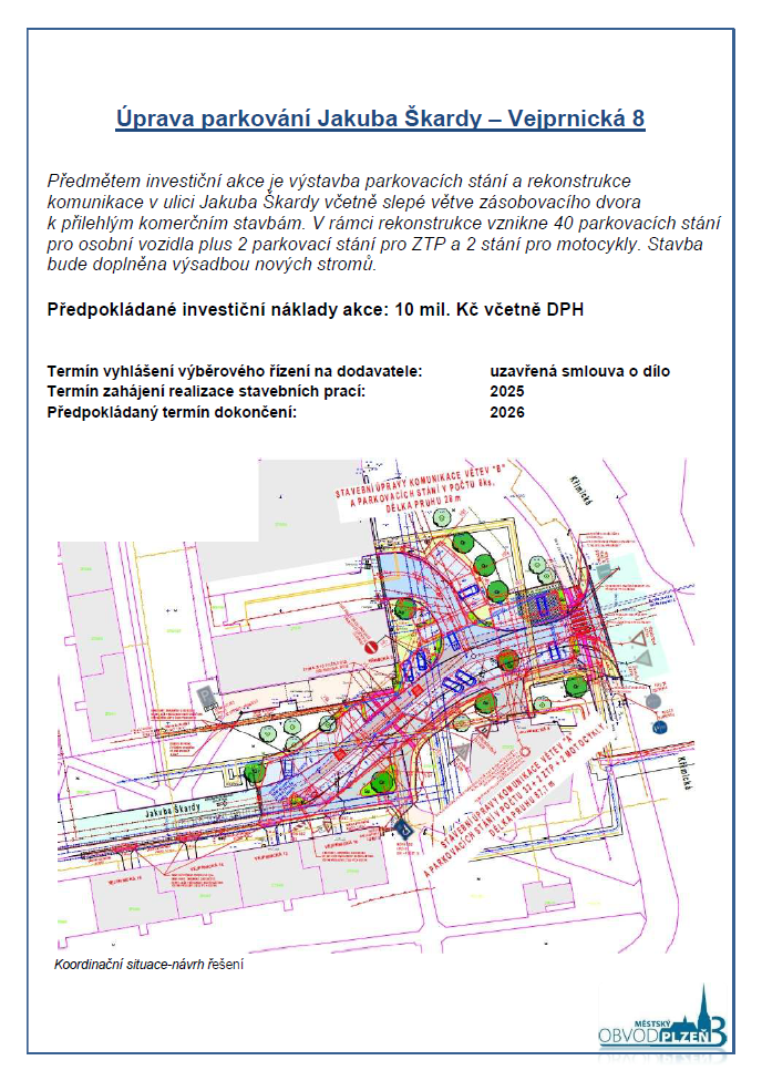 Parkování Jakuba Škardy
