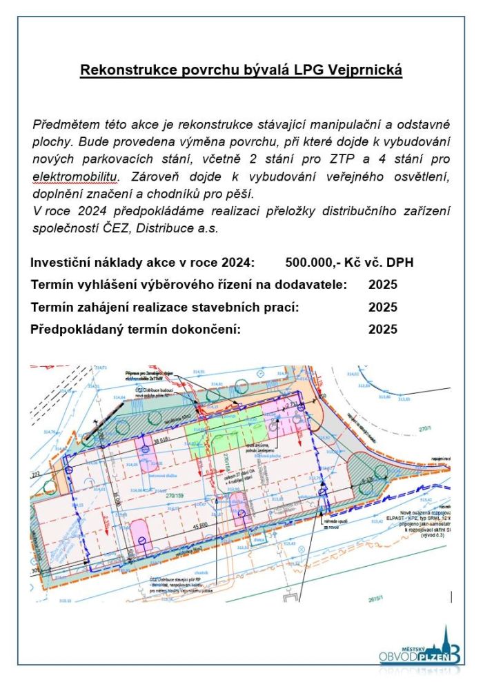 Rekonstrukc LPG Vejprnická Rekonstrukc LPG Vejprnická